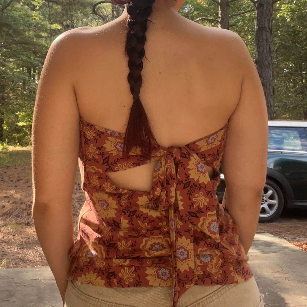 Free People Intimacy Tie-back Tube Top